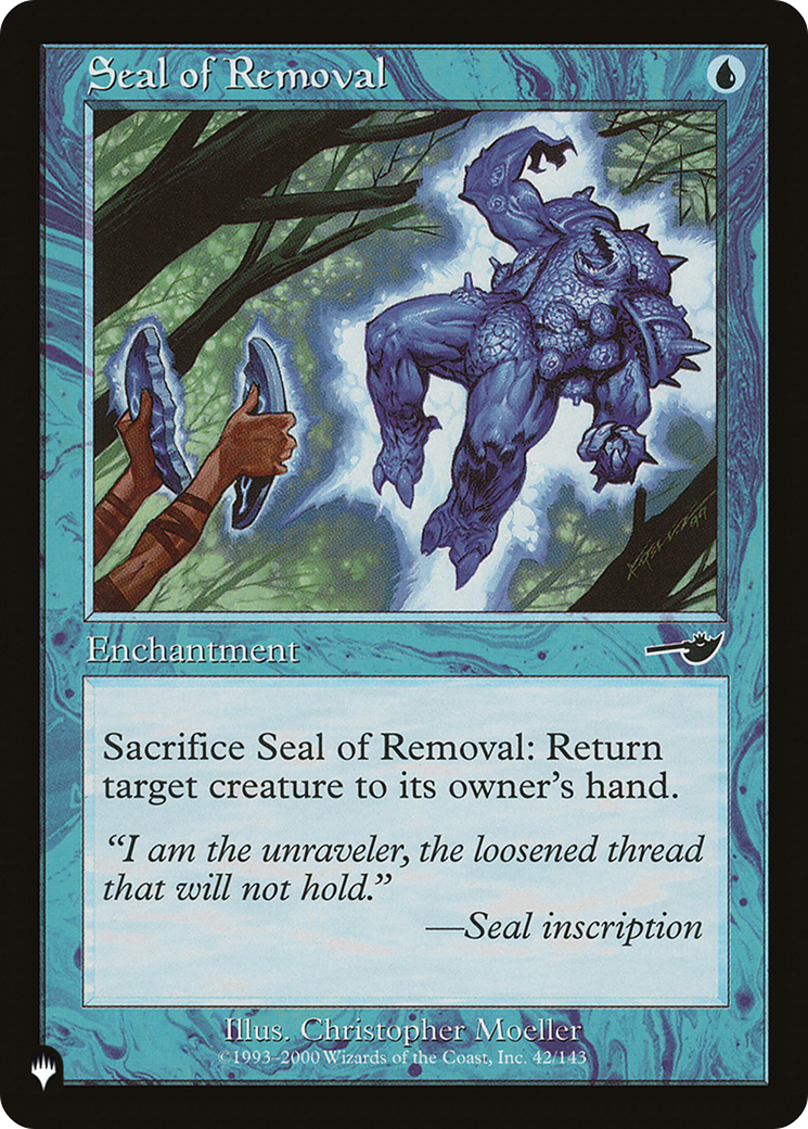 Seal of Removal [The List] | Nerdhalla Games