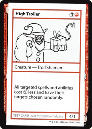 High Troller (2021 Edition) [Mystery Booster Playtest Cards] | Nerdhalla Games