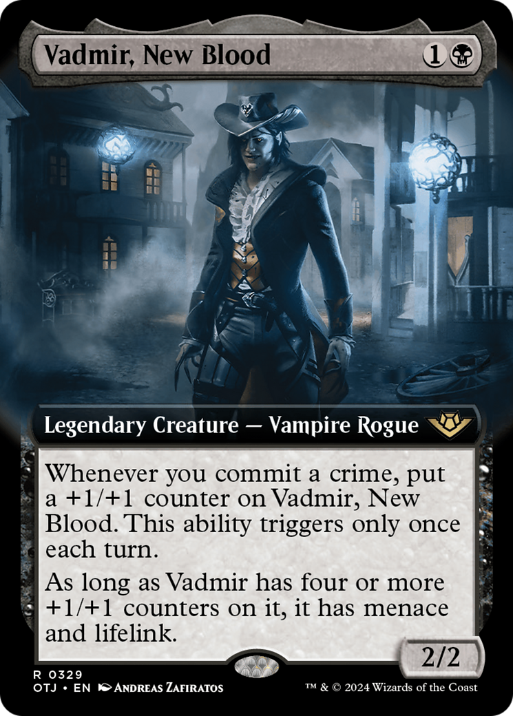 Vadmir, New Blood (Extended Art) [Outlaws of Thunder Junction] | Nerdhalla Games