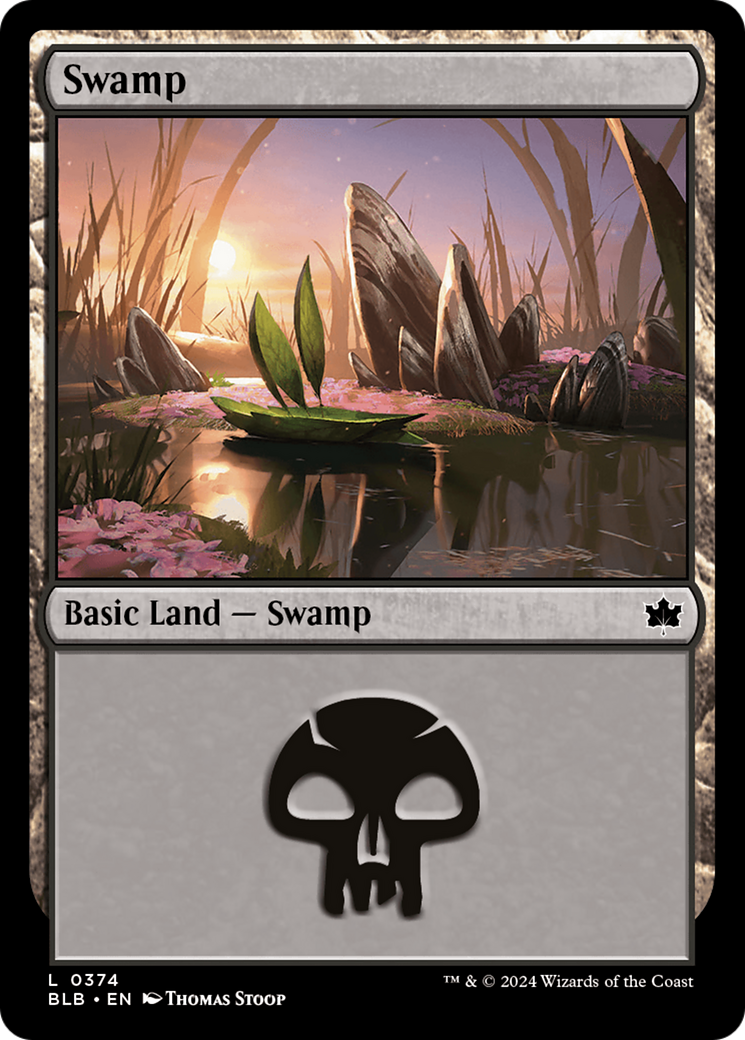 Swamp (0374) [Bloomburrow] | Nerdhalla Games