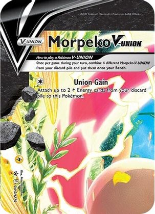 Morpeko V-UNION (SWSH215) [Sword & Shield: Black Star Promos] | Nerdhalla Games