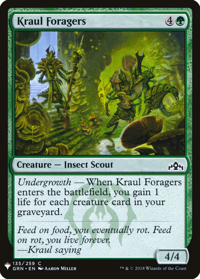 Kraul Foragers [Mystery Booster] | Nerdhalla Games