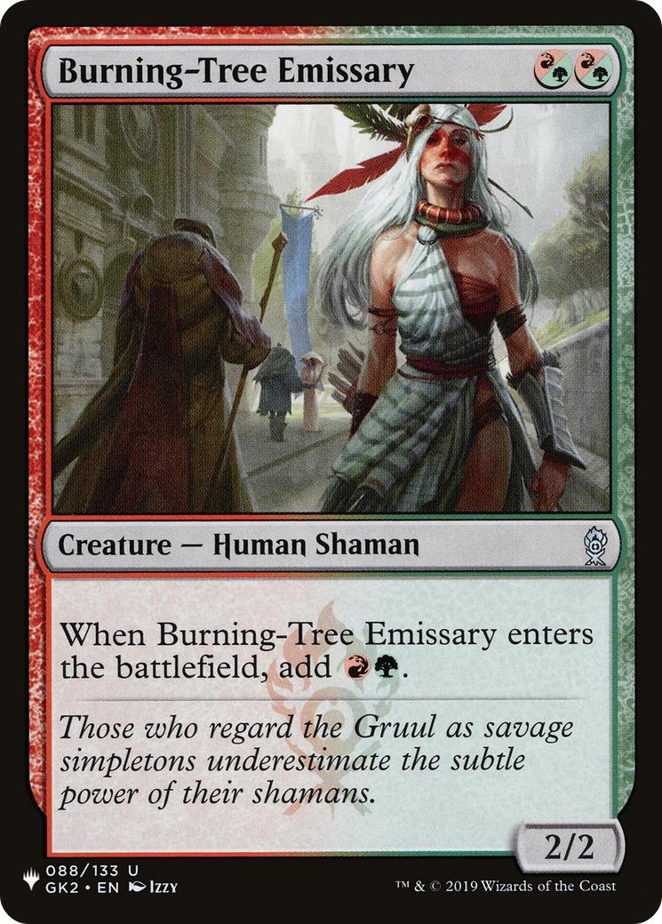 Burning-Tree Emissary [The List] | Nerdhalla Games