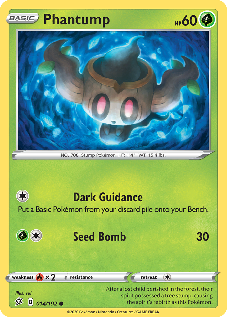 Phantump (014/192) [Sword & Shield: Rebel Clash] | Nerdhalla Games