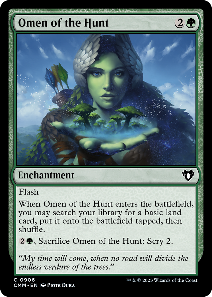 Omen of the Hunt [Commander Masters] | Nerdhalla Games