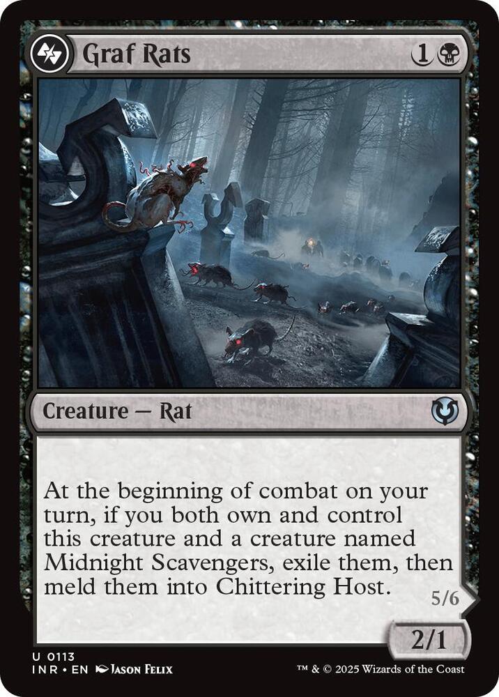 Graf Rats [Innistrad Remastered] | Nerdhalla Games