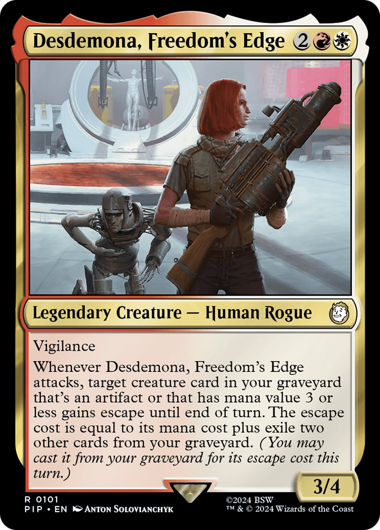 Desdemona, Freedom's Edge [Fallout] | Nerdhalla Games