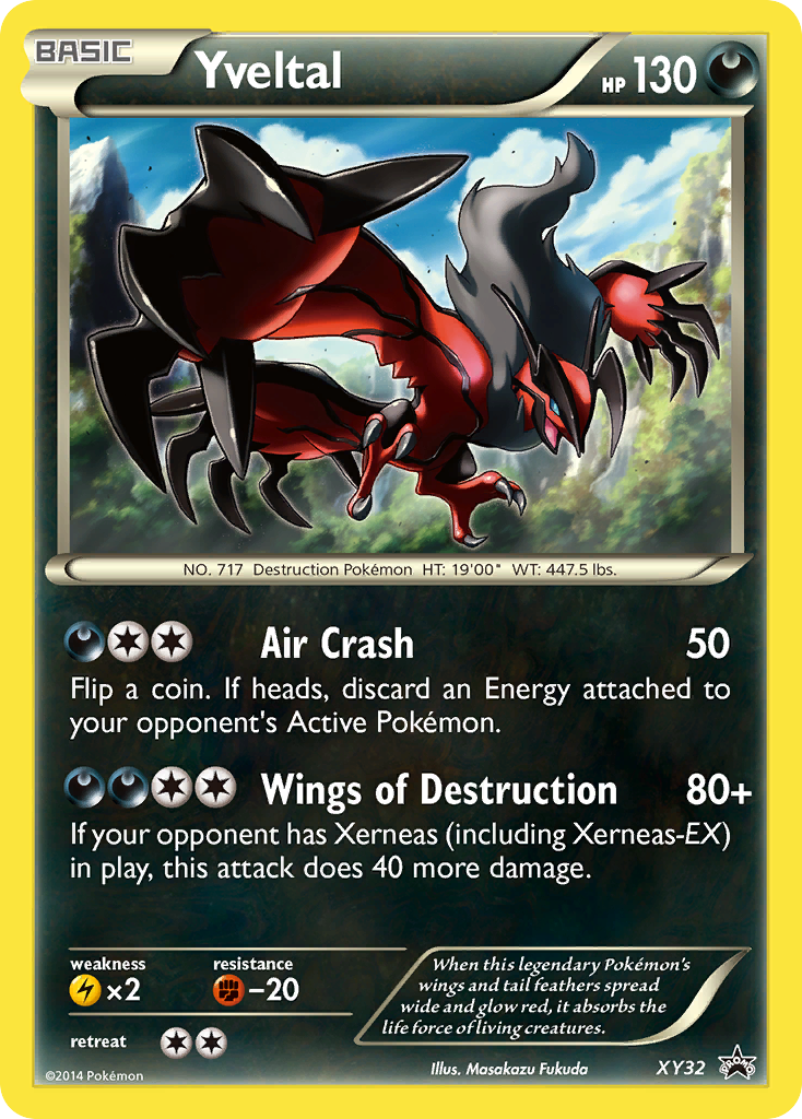 Yveltal (XY32) [XY: Black Star Promos] | Nerdhalla Games