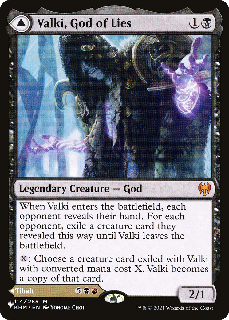 Valki, God of Lies // Tibalt, Cosmic Impostor [Secret Lair: From Cute to Brute] | Nerdhalla Games