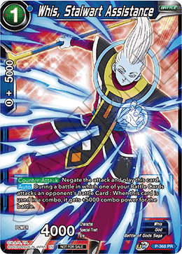 Whis, Stalwart Assistance (Unison Warrior Series Boost Tournament Pack Vol. 7) (P-368) [Tournament Promotion Cards] | Nerdhalla Games