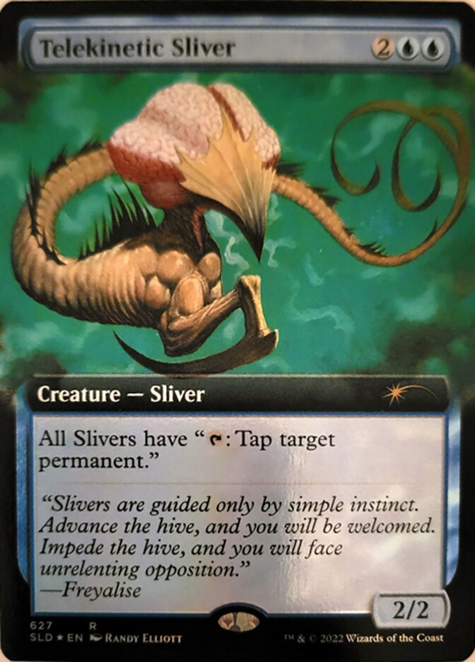 Telekinetic Sliver (Extended Art) [Secret Lair Drop Promos] | Nerdhalla Games