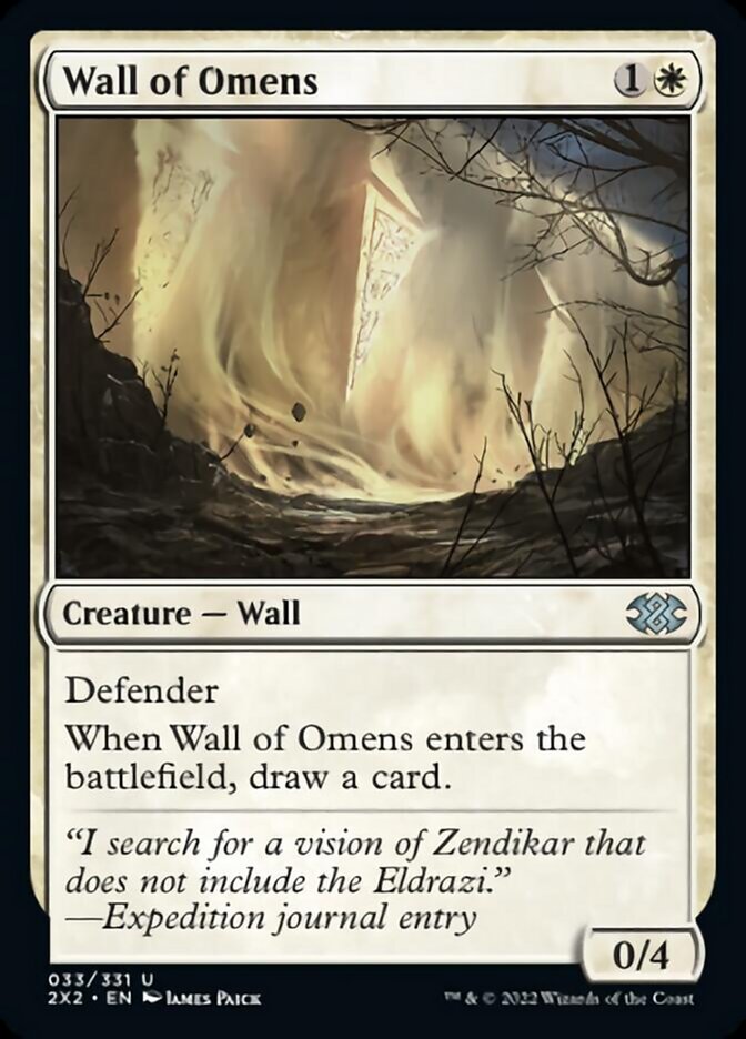 Wall of Omens [Double Masters 2022] | Nerdhalla Games