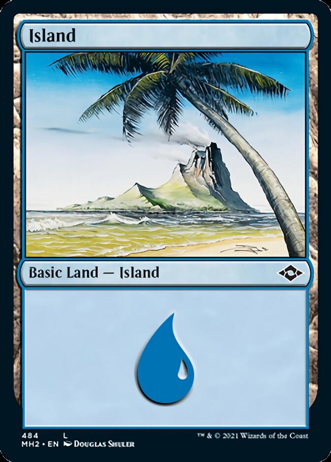 Island (484) (Foil Etched) [Modern Horizons 2] | Nerdhalla Games