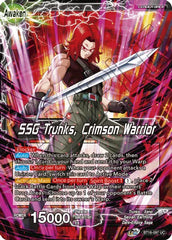 Trunks // SSG Trunks, Crimson Warrior (BT16-097) [Realm of the Gods] | Nerdhalla Games