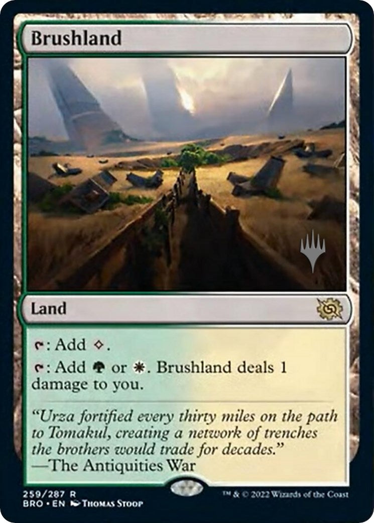 Brushland (Promo Pack) [The Brothers' War Promos] | Nerdhalla Games