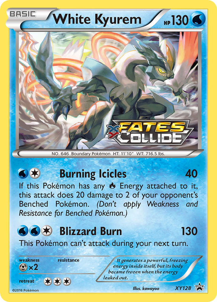 White Kyurem (XY128) [XY: Black Star Promos] | Nerdhalla Games