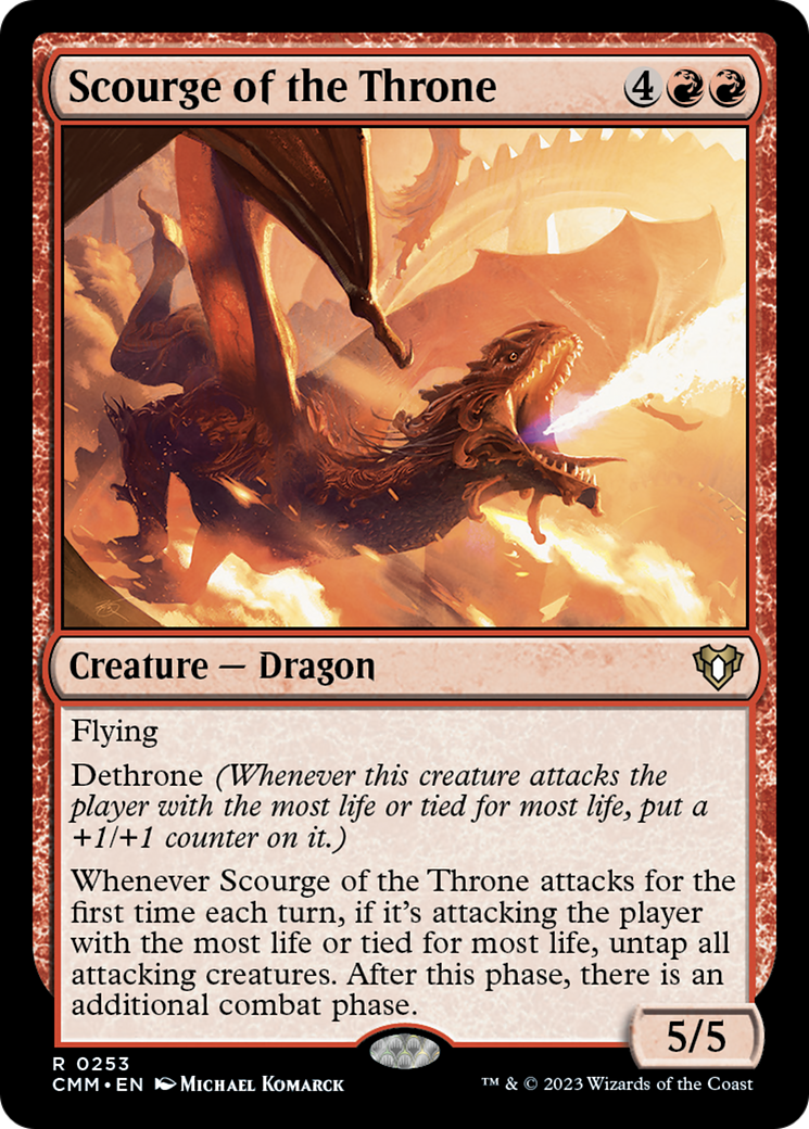 Scourge of the Throne [Commander Masters] | Nerdhalla Games