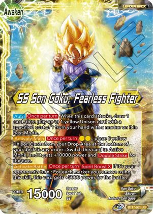 Son Goku // SS Son Goku, Fearless Fighter (BT17-081) [Ultimate Squad] | Nerdhalla Games