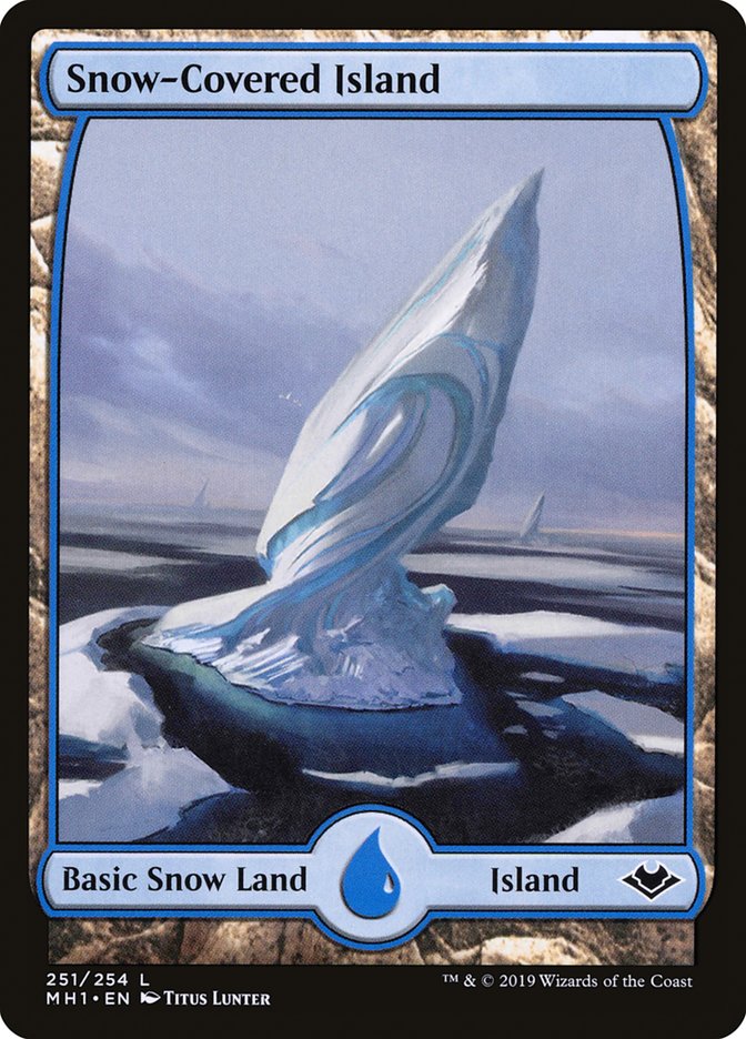 Snow-Covered Island [Modern Horizons] | Nerdhalla Games