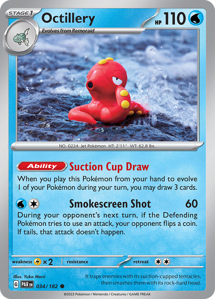 Octillery (034/182) [Scarlet & Violet: Paradox Rift] | Nerdhalla Games