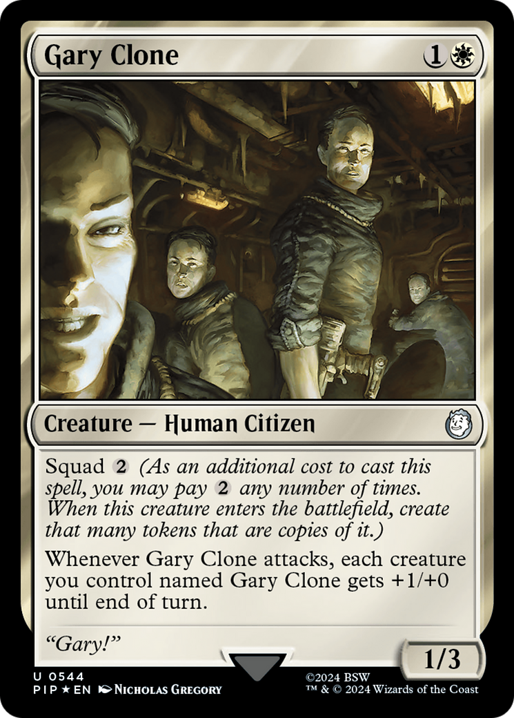 Gary Clone (Surge Foil) [Fallout] | Nerdhalla Games