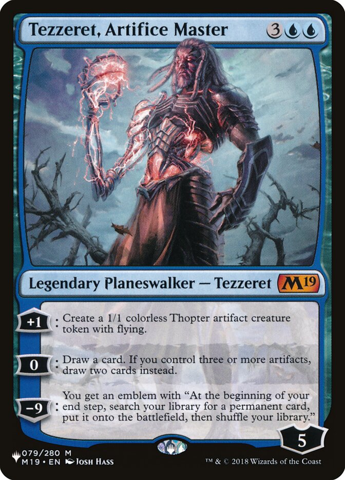 Tezzeret, Artifice Master [The List] | Nerdhalla Games