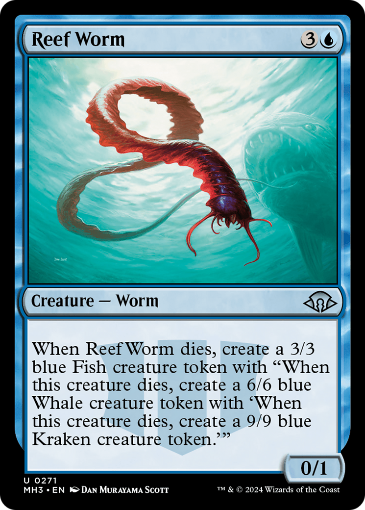 Reef Worm [Modern Horizons 3] | Nerdhalla Games