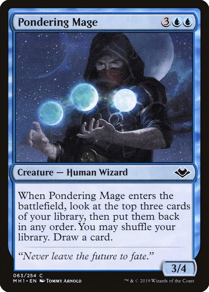 Pondering Mage [Modern Horizons] | Nerdhalla Games