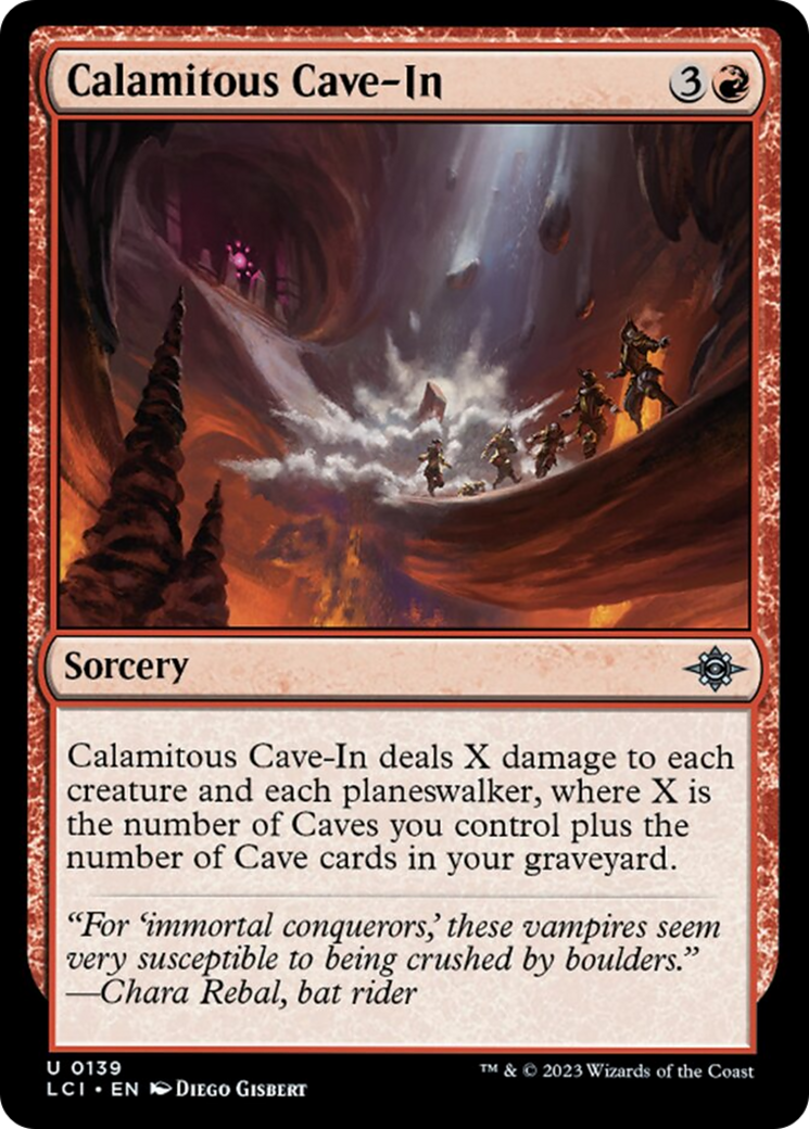 Calamitous Cave-In [The Lost Caverns of Ixalan] | Nerdhalla Games