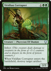 Viridian Corrupter [Phyrexia: All Will Be One Commander] | Nerdhalla Games