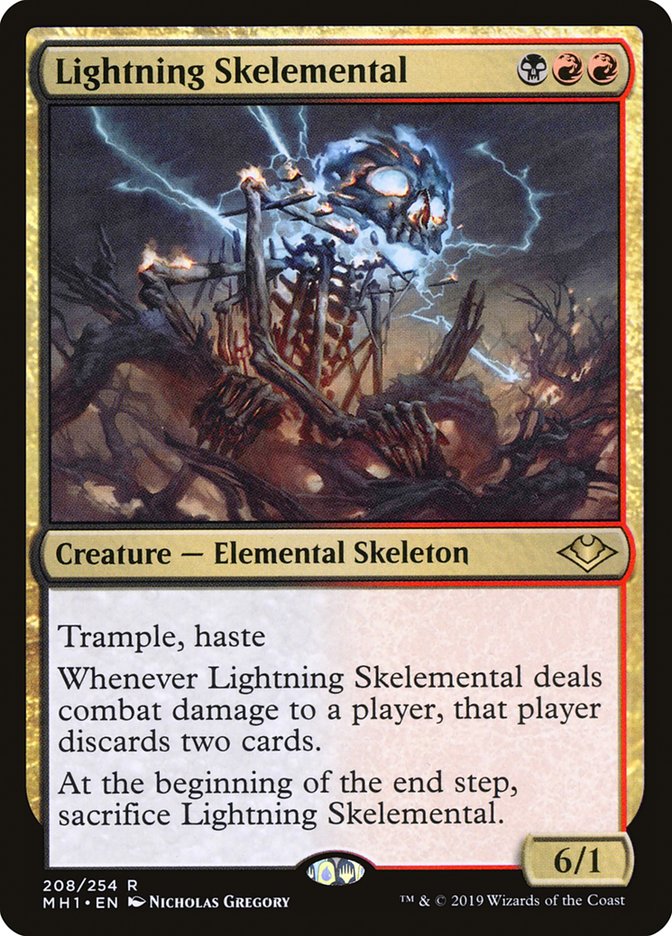 Lightning Skelemental [Modern Horizons] | Nerdhalla Games