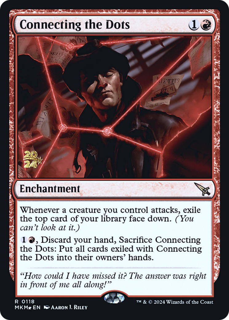 Connecting the Dots [Murders at Karlov Manor Prerelease Promos] | Nerdhalla Games