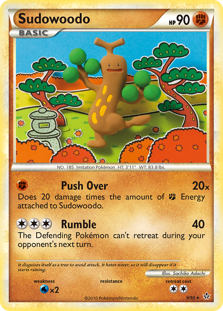 Sudowoodo (9/95) [HeartGold & SoulSilver: Unleashed] | Nerdhalla Games