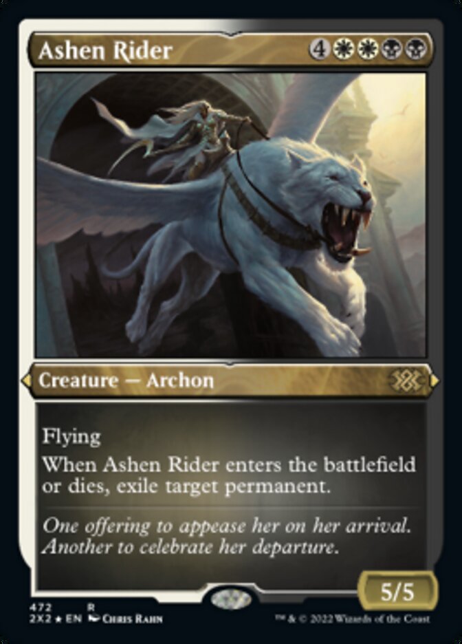 Ashen Rider (Foil Etched) [Double Masters 2022] | Nerdhalla Games