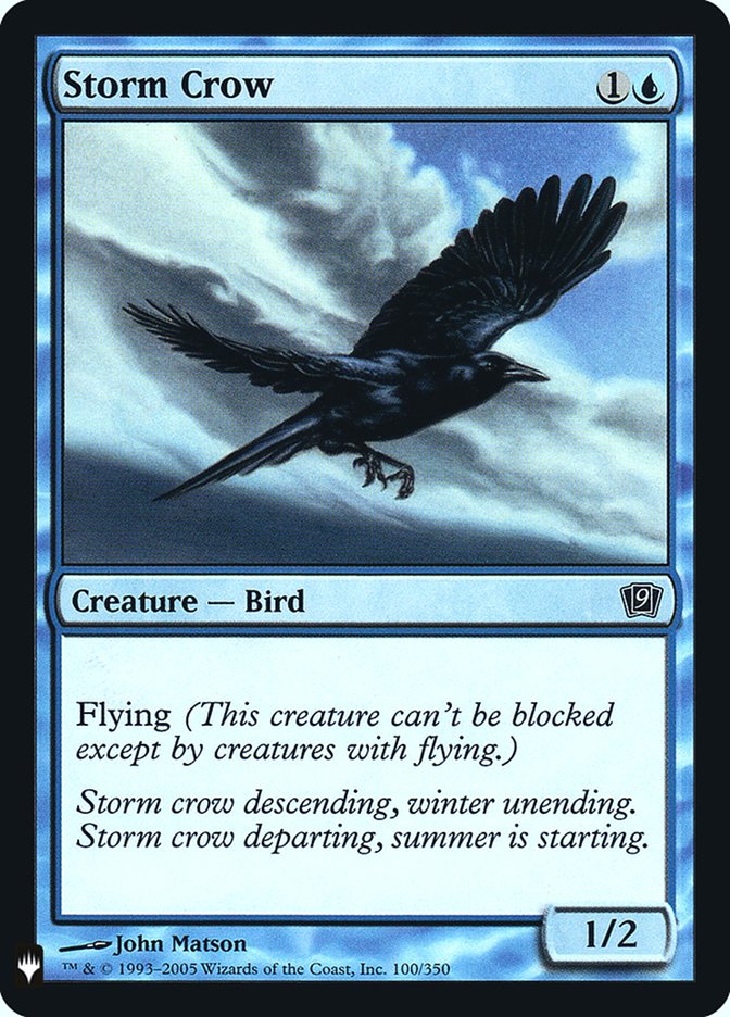 Storm Crow [Mystery Booster] | Nerdhalla Games