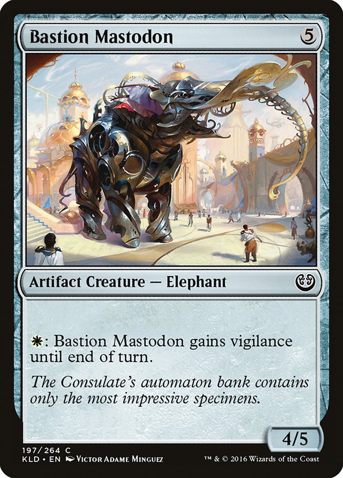 Bastion Mastodon [Kaladesh] | Nerdhalla Games