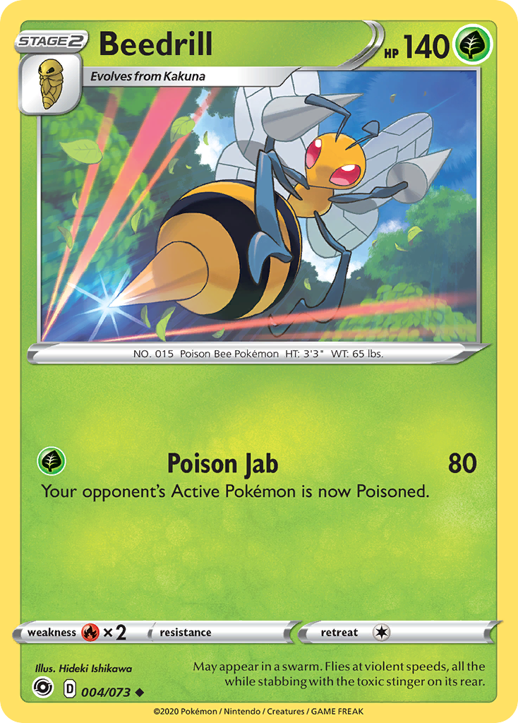 Beedrill (004/073) [Sword & Shield: Champion's Path] | Nerdhalla Games