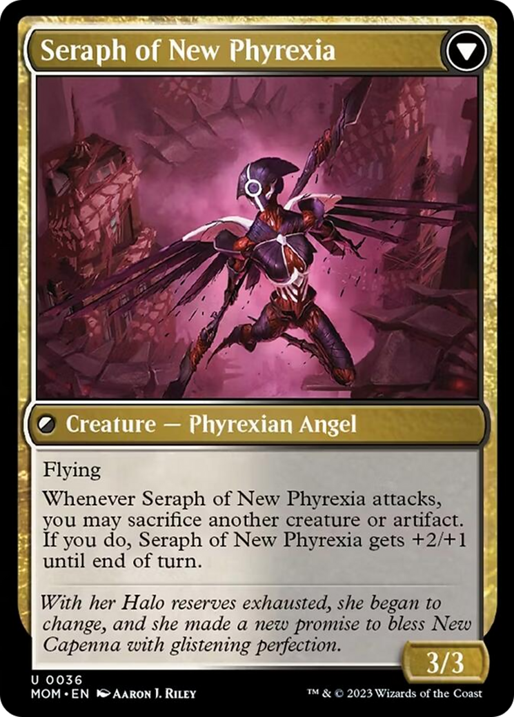 Seraph of New Capenna // Seraph of New Phyrexia [March of the Machine] | Nerdhalla Games