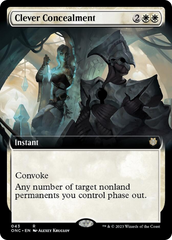 Clever Concealment (Extended Art) [Phyrexia: All Will Be One Commander] | Nerdhalla Games