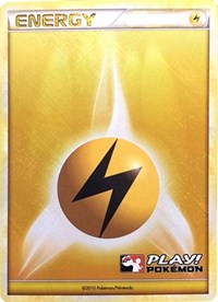 Lightning Energy (2010 Play Pokemon Promo) [League & Championship Cards] | Nerdhalla Games