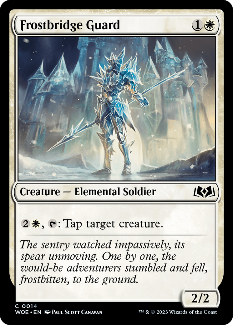 Frostbridge Guard [Wilds of Eldraine] | Nerdhalla Games