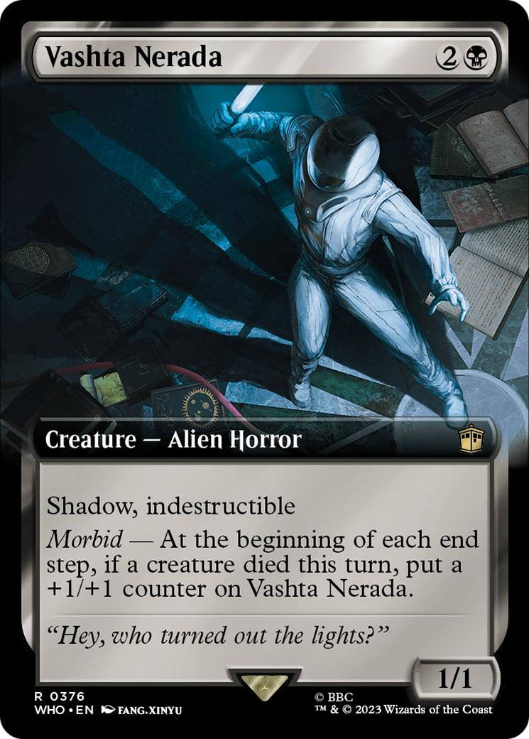 Vashta Nerada (Extended Art) [Doctor Who] | Nerdhalla Games