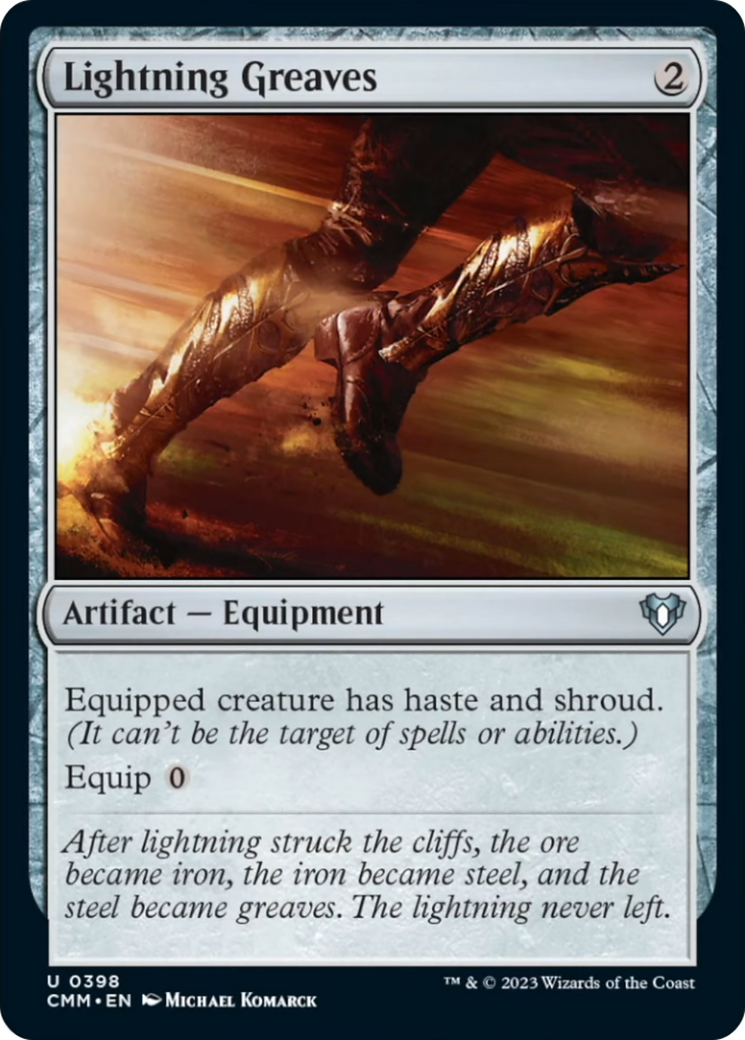 Lightning Greaves [Commander Masters] | Nerdhalla Games