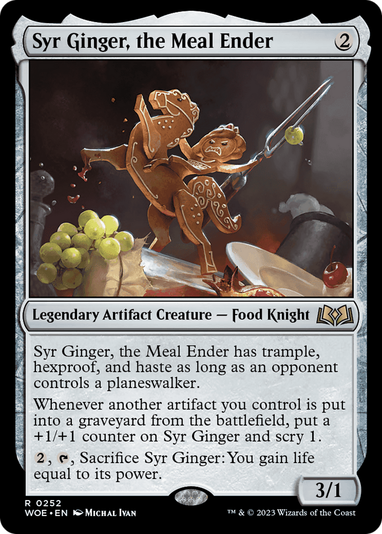 Syr Ginger, the Meal Ender [Wilds of Eldraine] | Nerdhalla Games