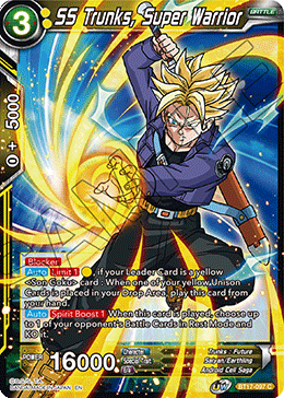 SS Trunks, Super Warrior (BT17-097) [Ultimate Squad] | Nerdhalla Games