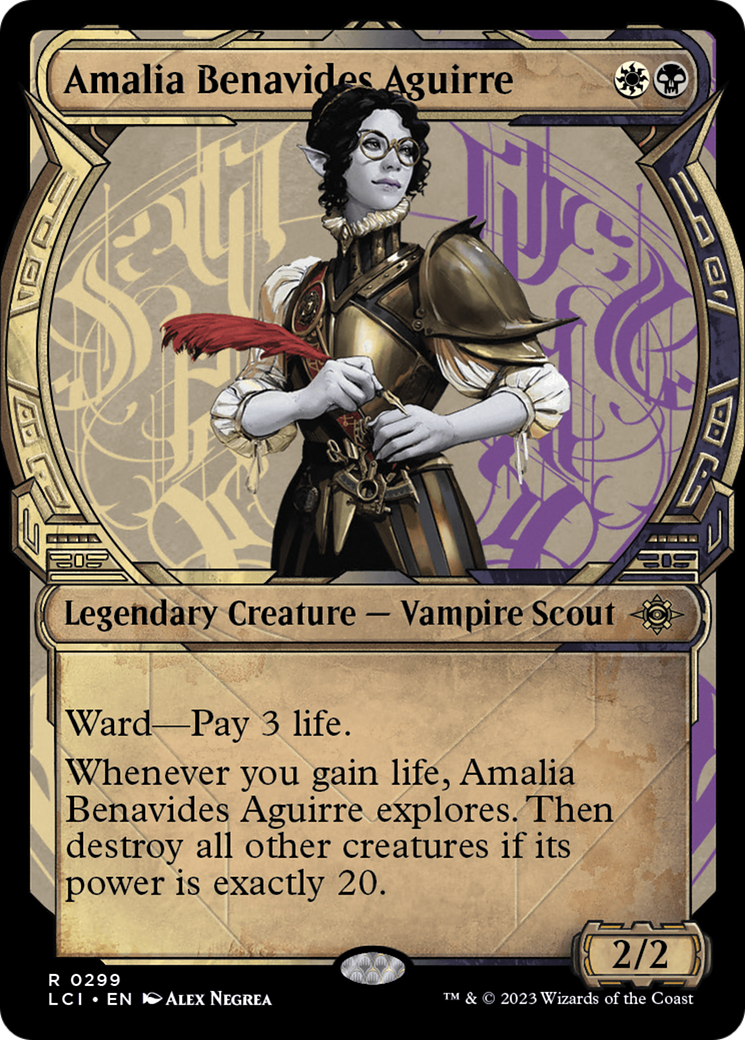 Amalia Benavides Aguirre (Showcase) [The Lost Caverns of Ixalan] | Nerdhalla Games