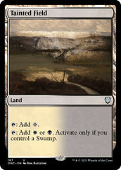 Tainted Field [Phyrexia: All Will Be One Commander] | Nerdhalla Games