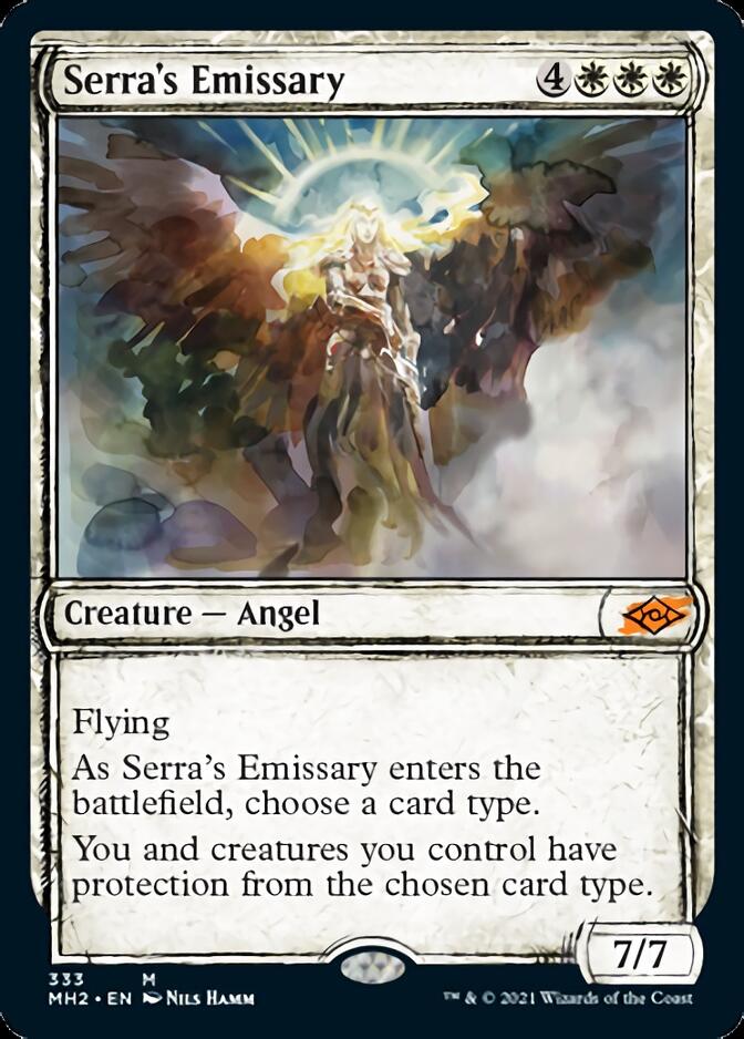 Serra's Emissary (Sketch) [Modern Horizons 2] | Nerdhalla Games