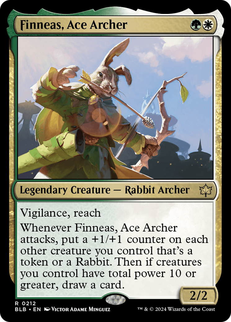 Finneas, Ace Archer [Bloomburrow] | Nerdhalla Games