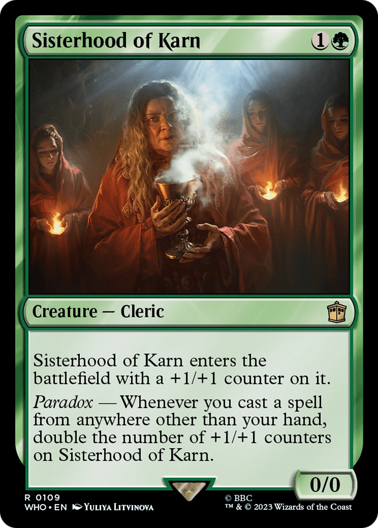 Sisterhood of Karn [Doctor Who] | Nerdhalla Games